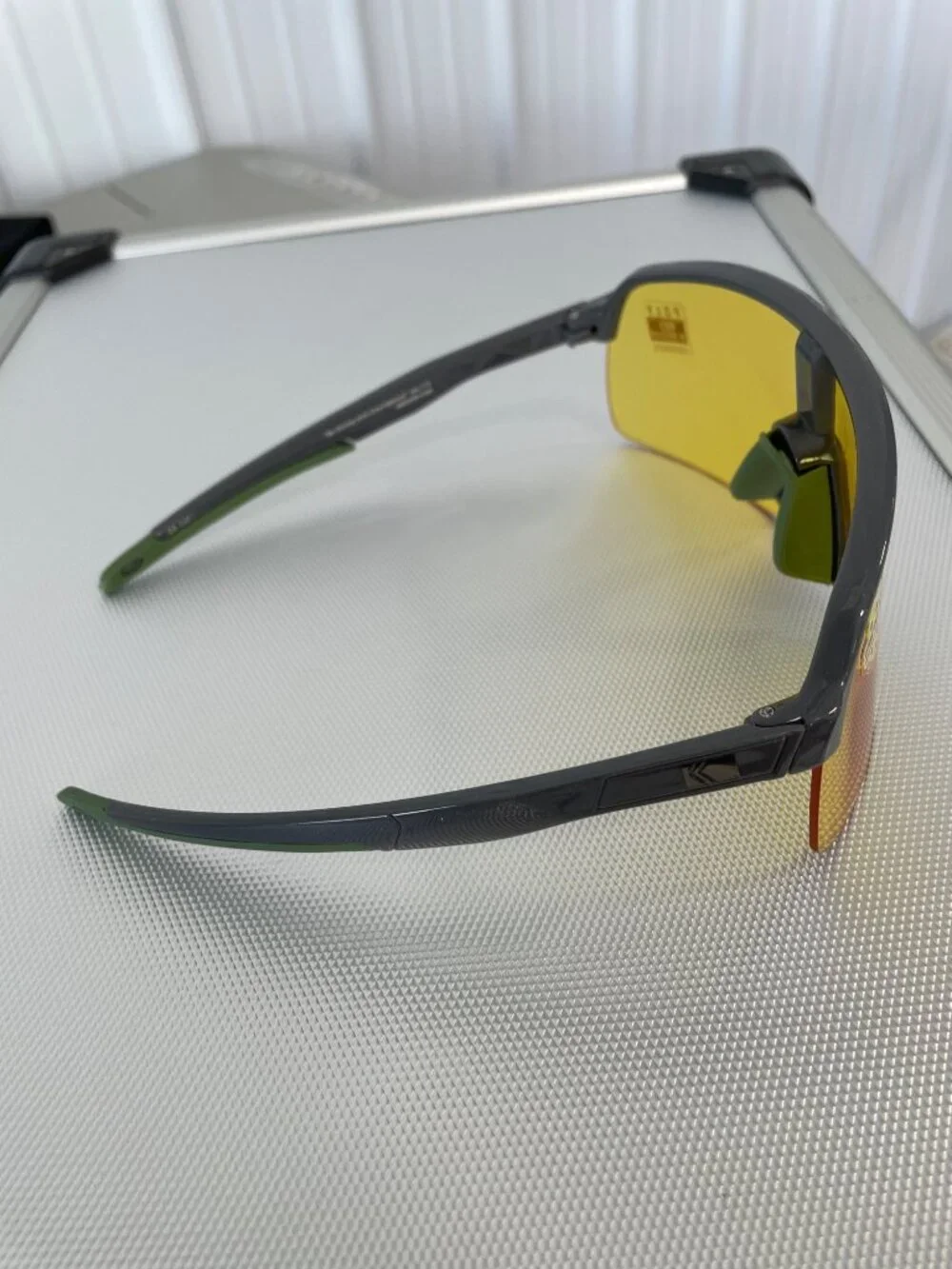 Kreedom Magnus Gaming Glasses Yellow Lens Green Accent Sport Eyewear Outdoor NEW